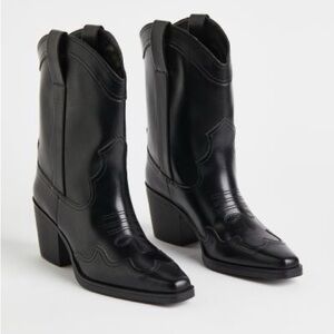 H&M Calf-high Western Boot